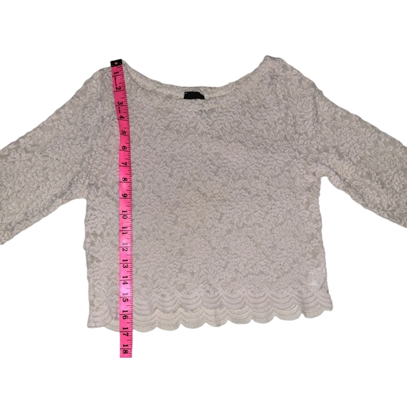 Floral Mesh Crop Top Bought At Nasty Gal - Picture 5 of 7